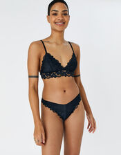 Floral Lace Brazilian , Black (BLACK), large