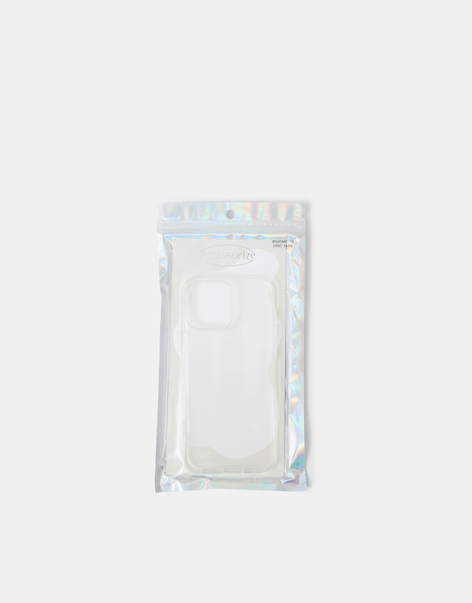 Plain iPhone 16 Pro Max Phone Case, Clear (CLEAR), large