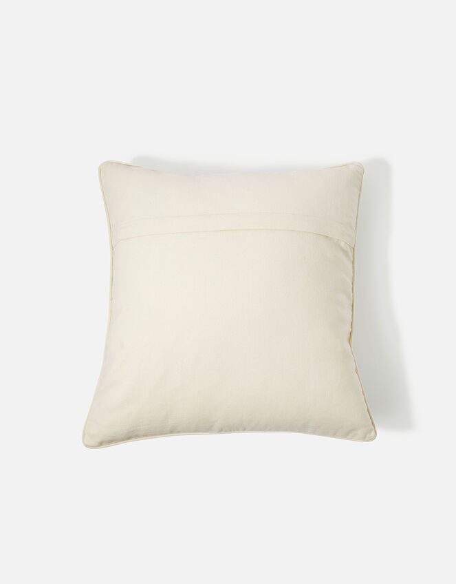 Riviera Embroidered Cushion Cover, Blue (BLUE), large
