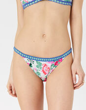 Melrose Floral Sporty Bikini Briefs, Multi (PASTEL-MULTI), large