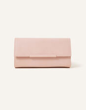 Clean Bar Clutch Bag, Nude (NUDE), large