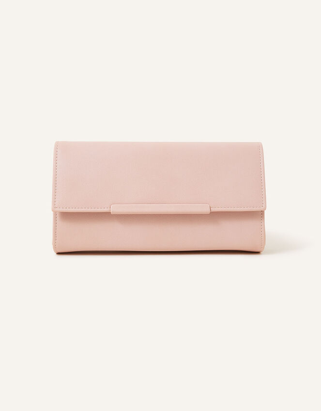Clean Bar Clutch Bag, Nude (NUDE), large
