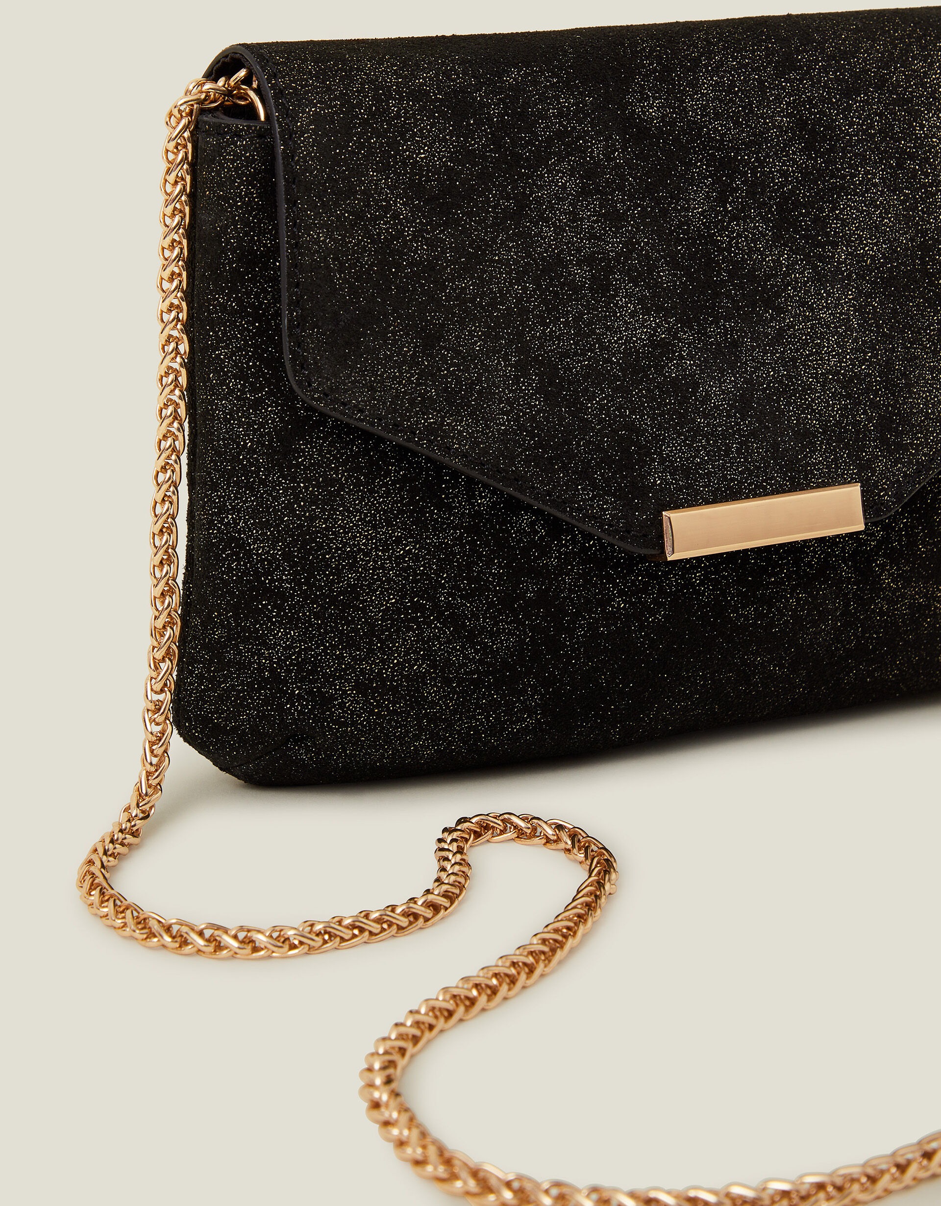 Leather envelope pouch top