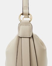 Contrast Trim Shoulder Bag, , large