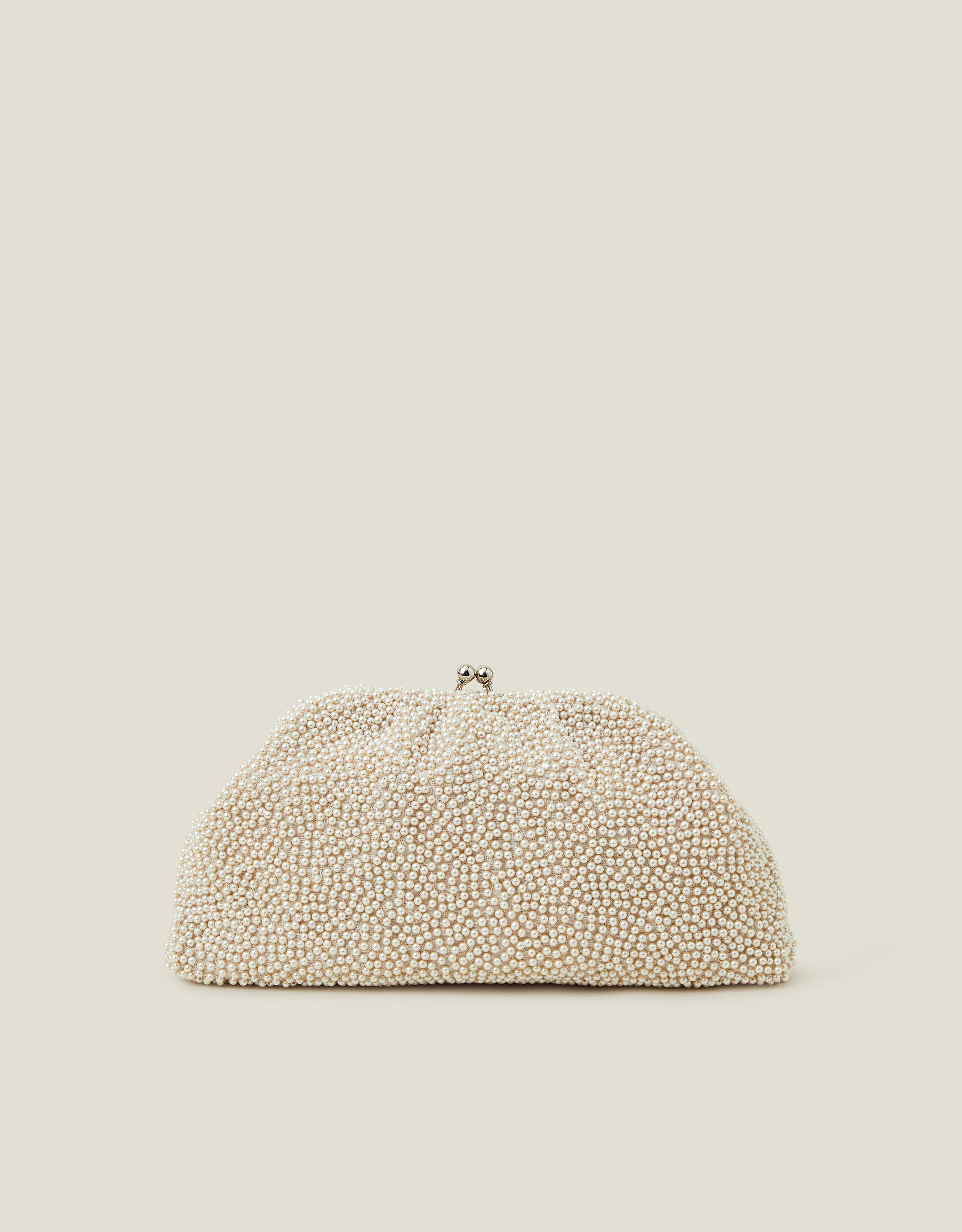 Pearl embellished clutch bag online