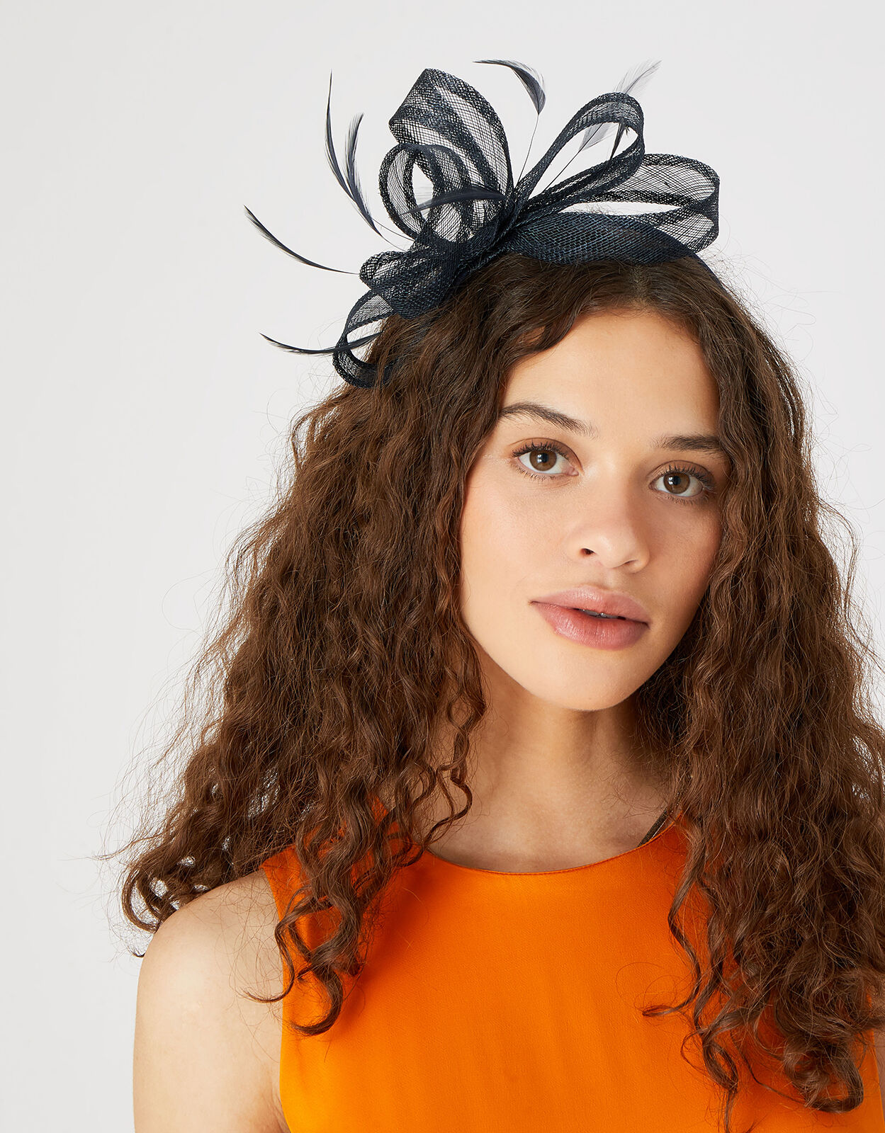 Navy fascinator accessorize store