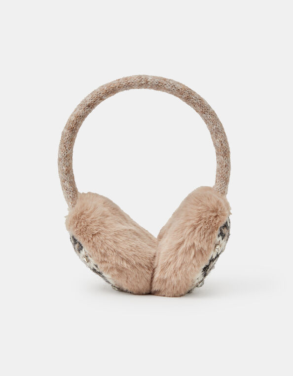 Fair Isle Earmuffs, , large