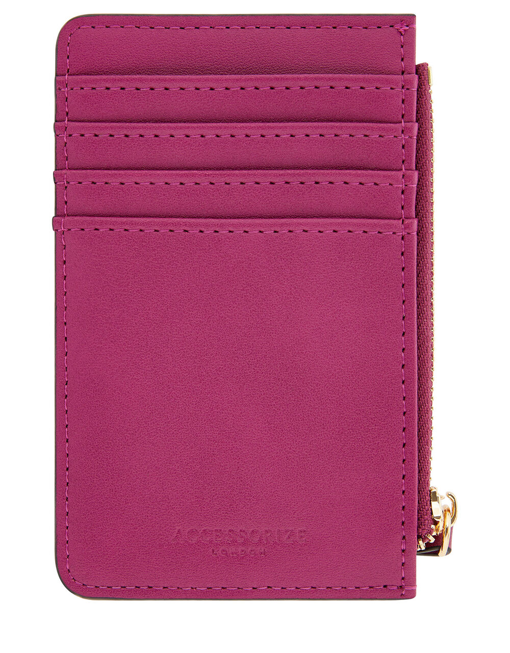 Shoreditch Card Holder with Charm Pink Card holders Accessorize Global