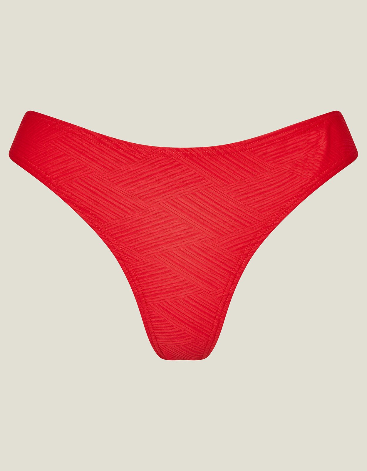Plain red bikini bottoms clearance