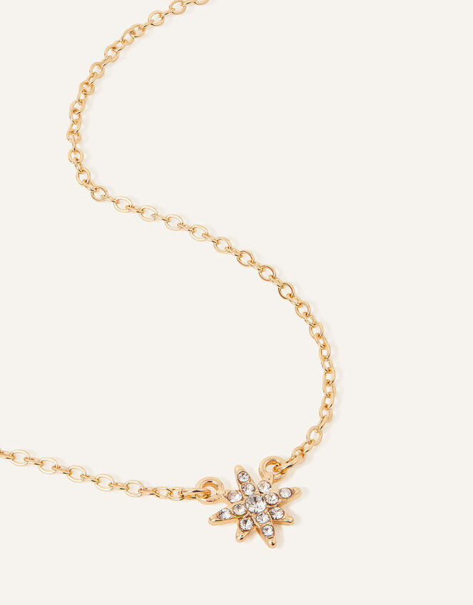 Sparkle Star Pendant Necklace, , large