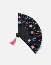 Shoreline Print Handheld Fan, , large