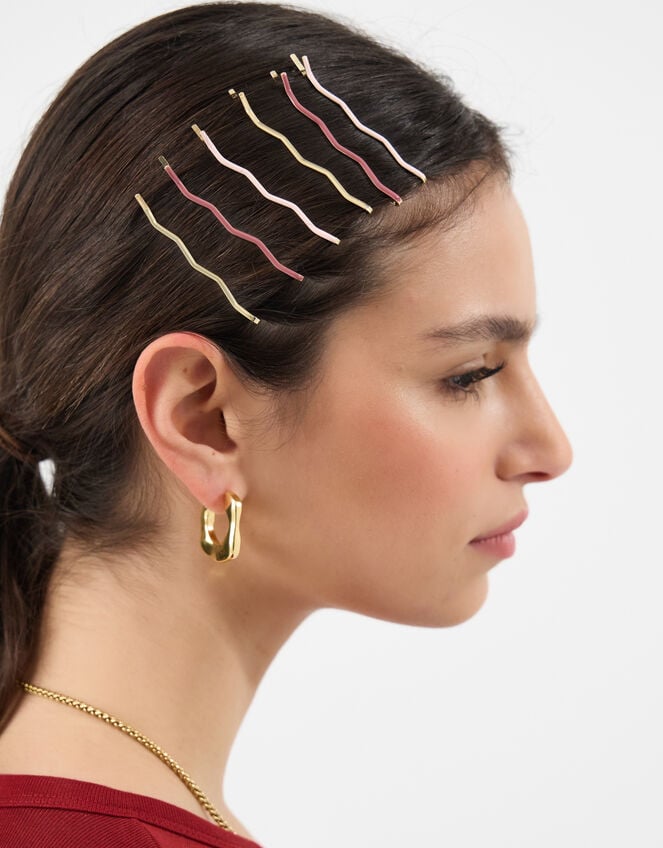 6-Pack Wiggle Hair Slides, , large