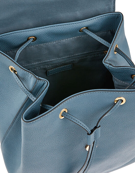 accessorize grey backpack