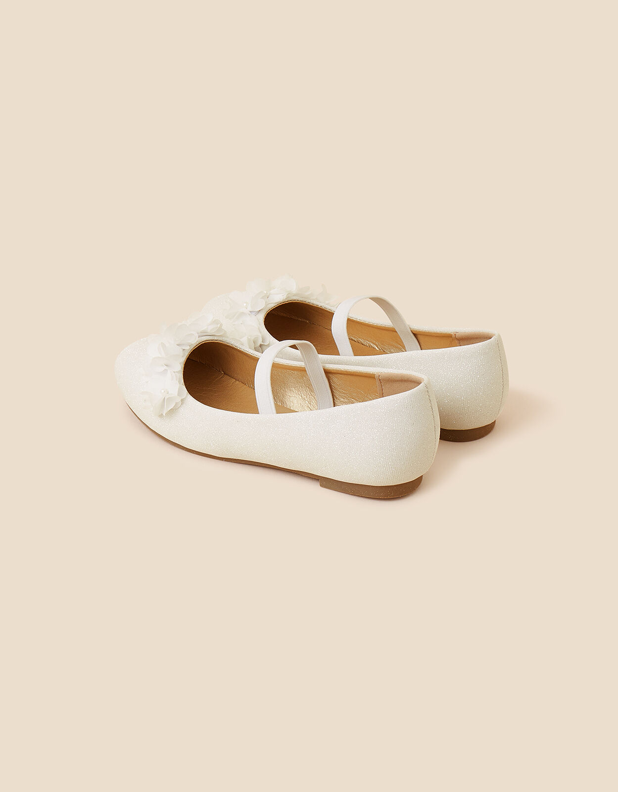 Ivory sales ballerina slippers