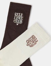 2-Pack Self Love Club Socks, , large