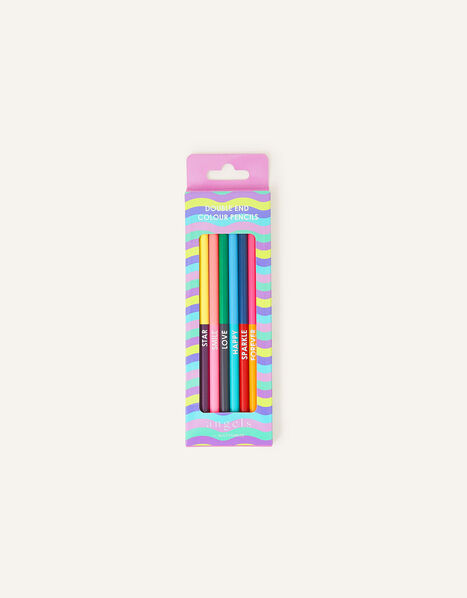 Girls Double Ended Colour Pencils, , large