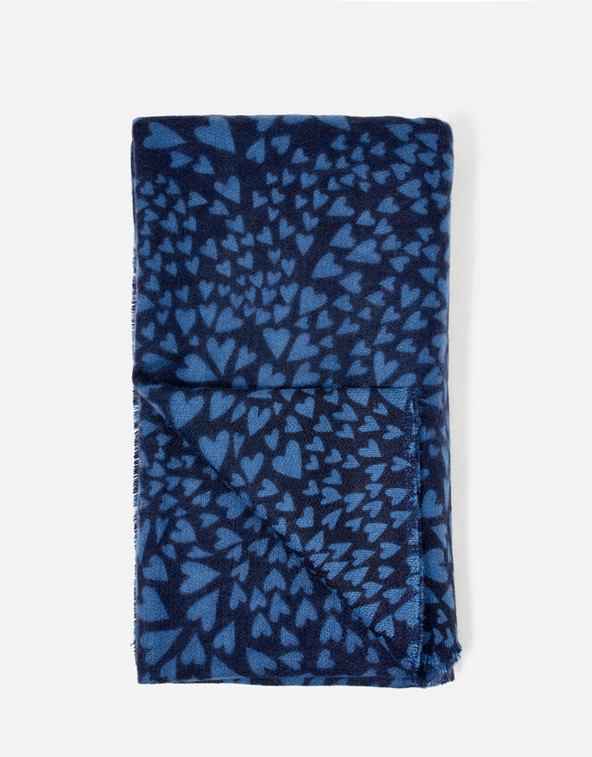 L'Amore Heart Blanket Scarf, , large