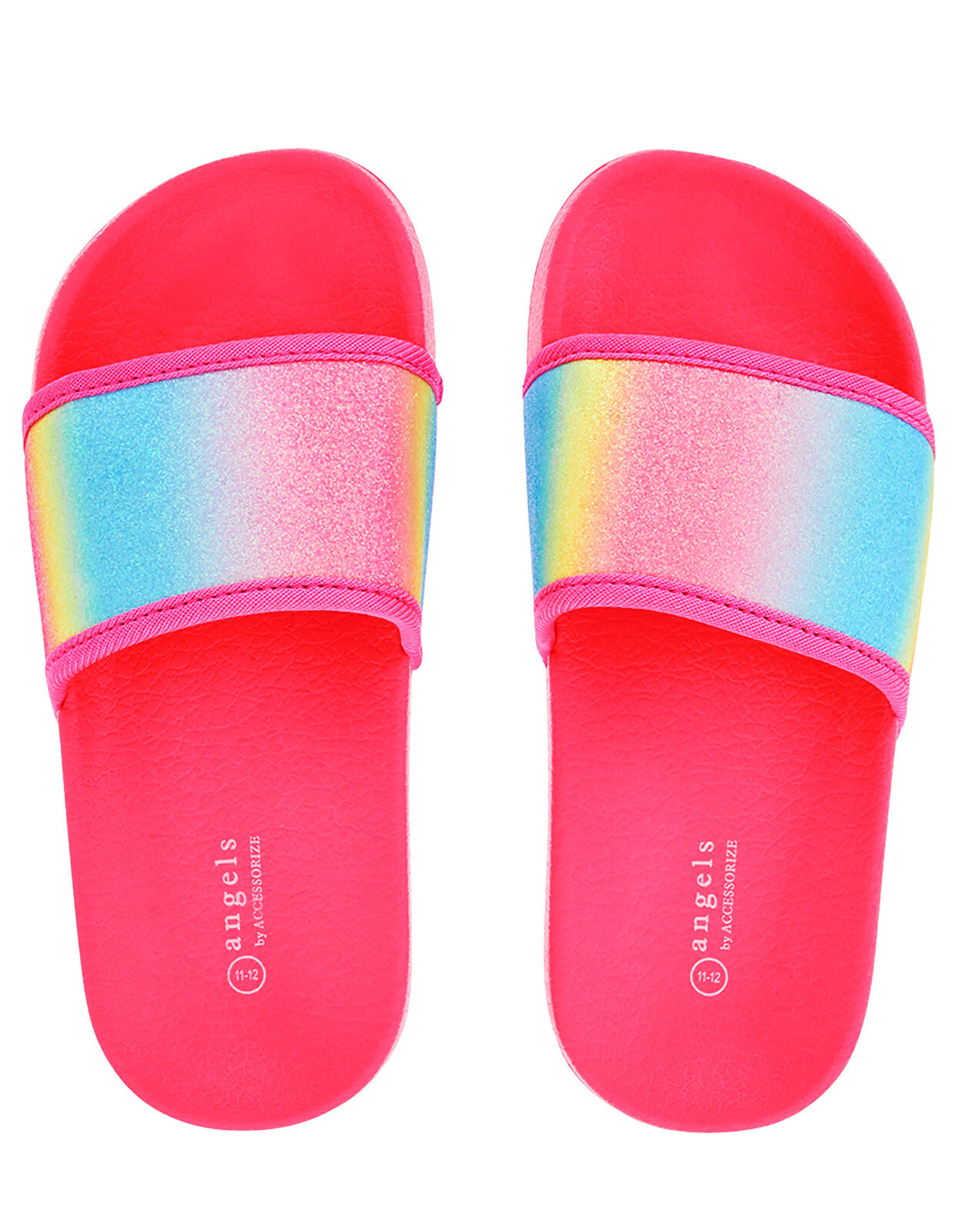 Rainbow glitter new arrivals sliders
