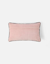 Embellished Zebra Velvet Rectangular Cushion Cover, , large