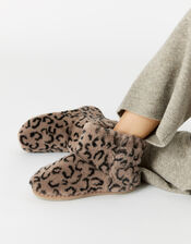 Super Soft Slipper Boots, Leopard (LEOPARD), large