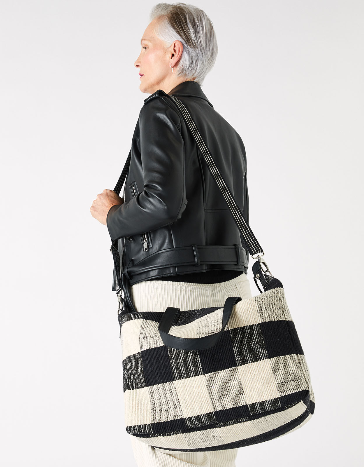 Checkered weekender bag new arrivals