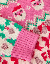 Girls Christmas Jumper, Multi (BRIGHTS MULTI), large