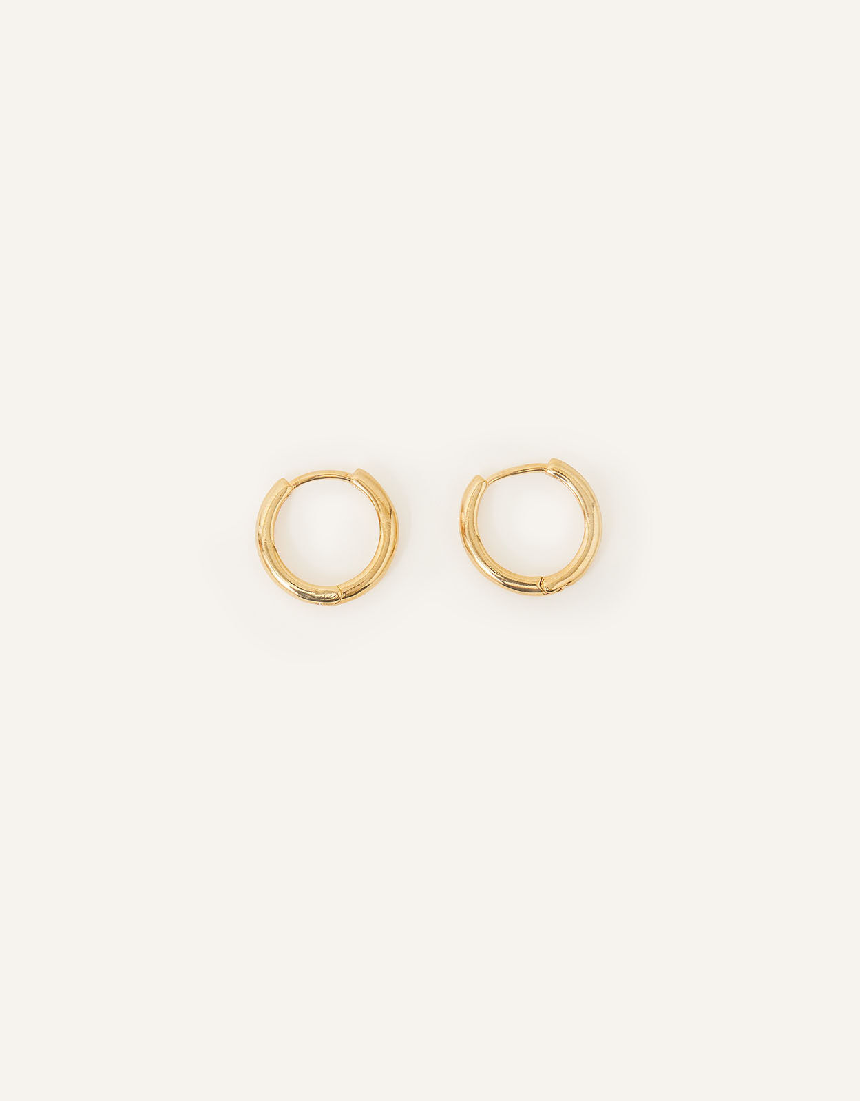 Plain huggie earrings sales