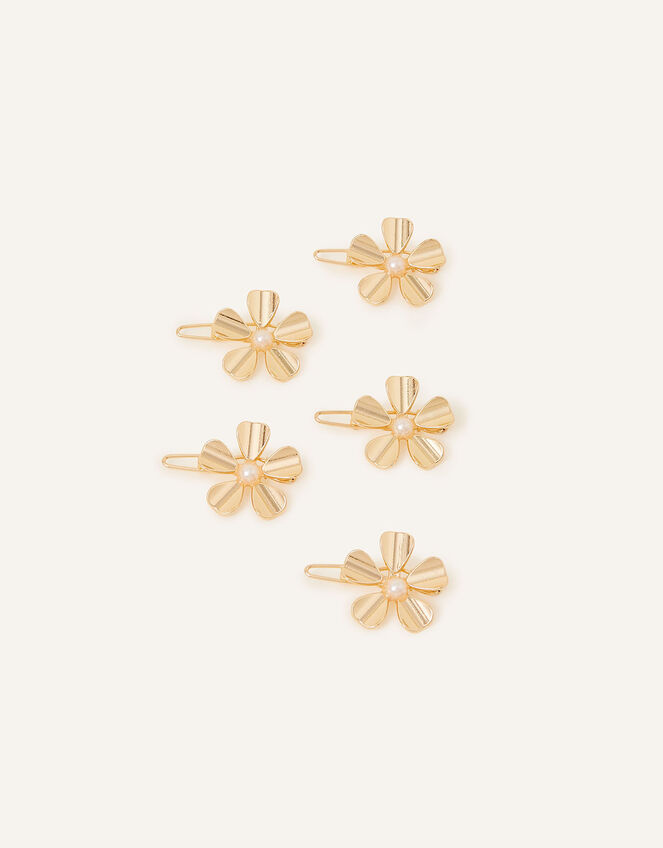 Mini Flower Clips 5 Pack Hair clips Accessorize UK