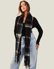 Hampstead Check Blanket Scarf, , large