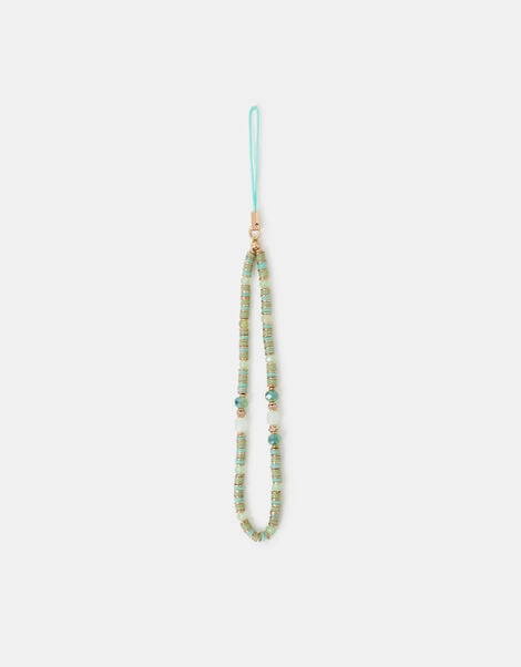 Disc Beaded Phone Charm, , large