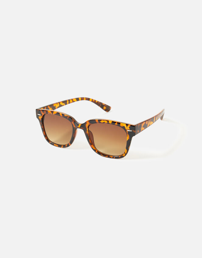 Rae Tortoiseshell Sunglasses with Recycled Materials, , large