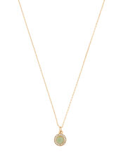 Gemstone and Pavé Pendant Necklace, , large