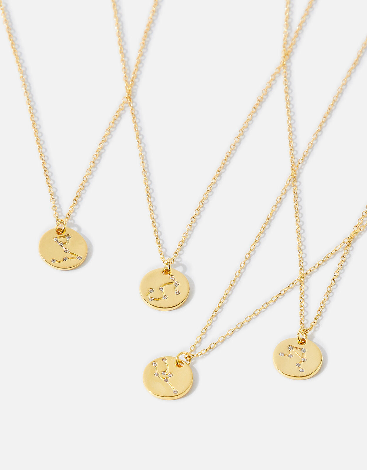 Accessorize star outlet sign necklace