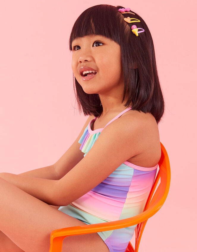 Kids Funshine Hair Clips 6 Pack, , large