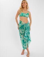 Palm Print Sarong, , large