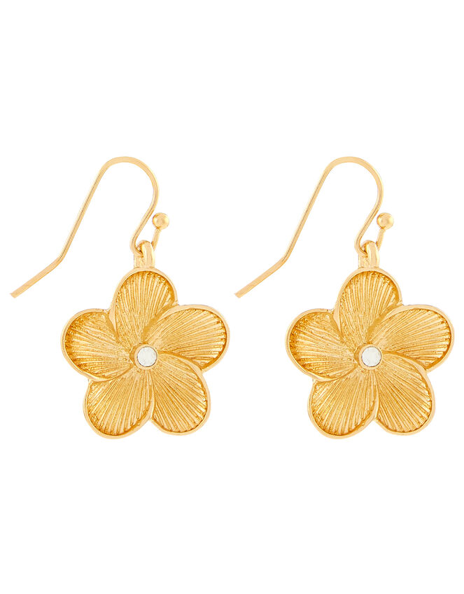 Flower Short Drop Earrings Drops Accessorize UK