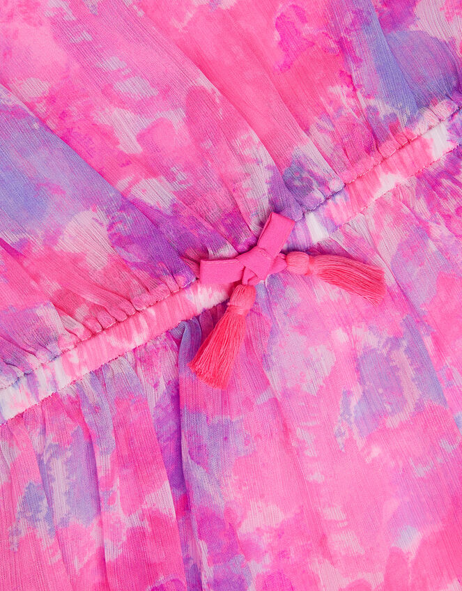 Girls Tie-Dye Kaftan, Multi (BRIGHTS MULTI), large