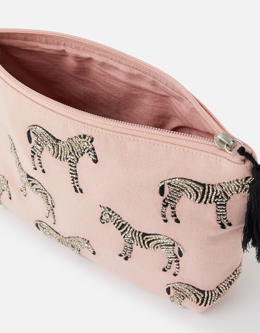 Zebra Wash Bag WWF Collaboration Travel bags Accessorize UK