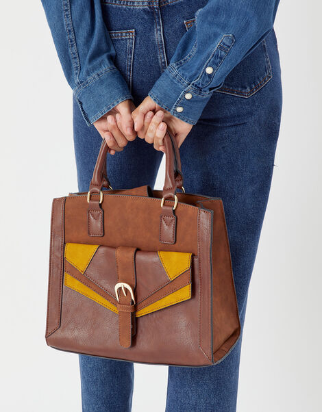 Rosie Patchwork Handheld Bag, , large