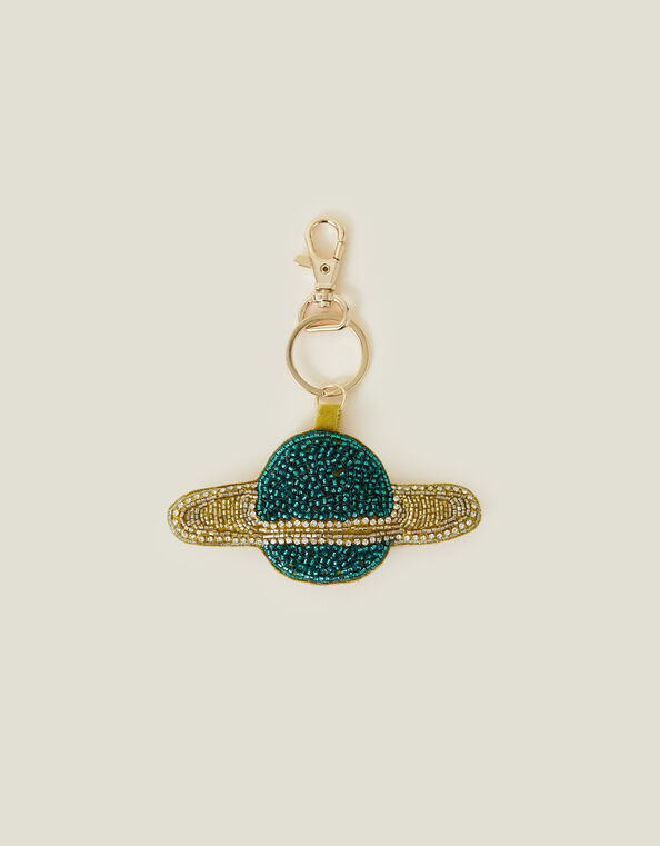 Sequin Planet Keyring, , large