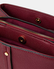 Webbing Strap Crossbody Bag, Red (BURGUNDY), large