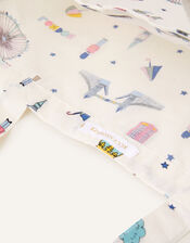 London Printed Shopper Bag, , large