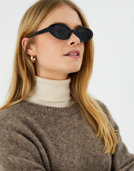Blair Oval 90s Sunglasses, , large