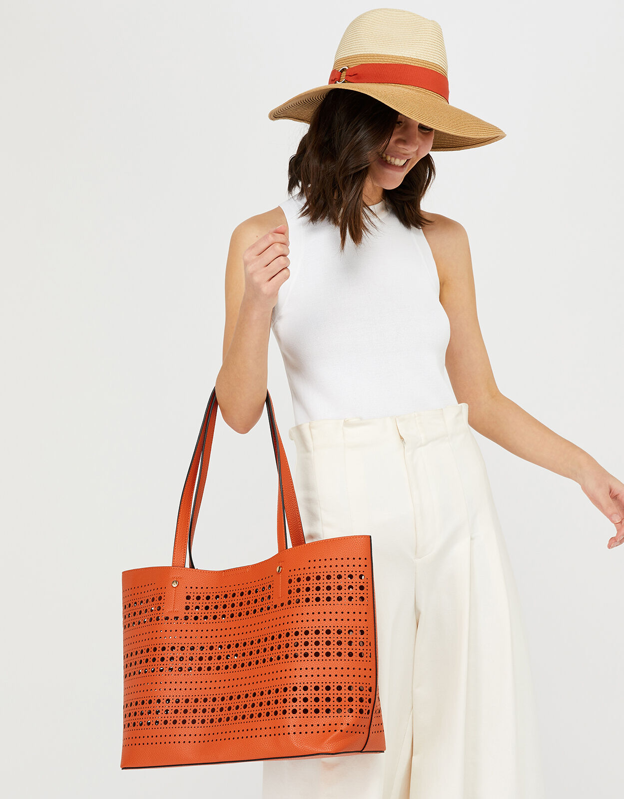 accessorize black tote bag