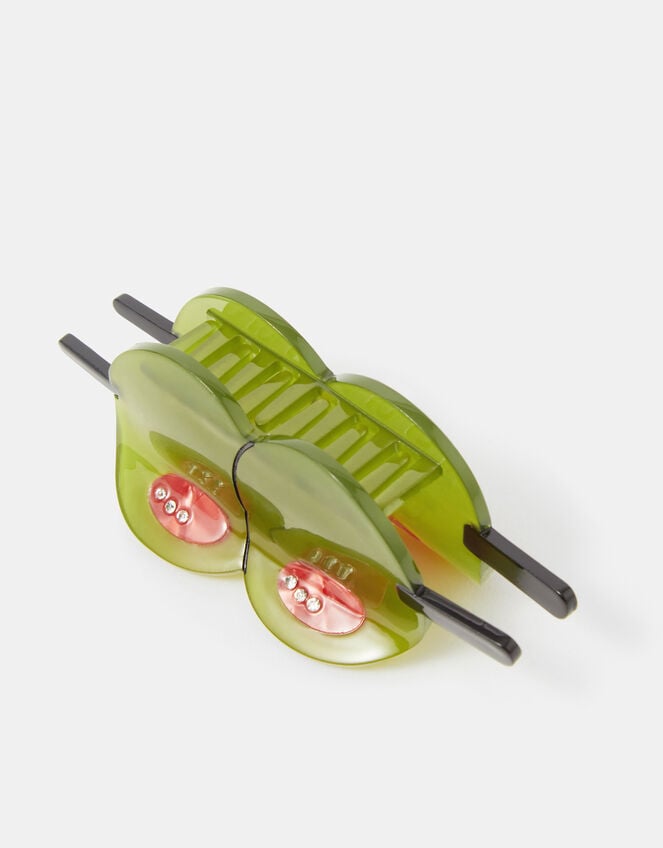 Martini Olive Claw Clip, , large