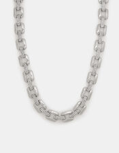 Chunky Diamant&eacute; Chain Necklace, , large