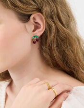 Diamant&eacute; Cherry Stud Earrings, , large