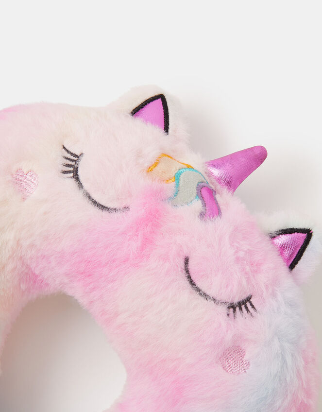 Girls Unicorn Travel Pillow, , large