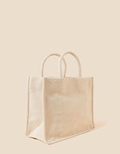 Floral Embroidered Handheld Bag, , large