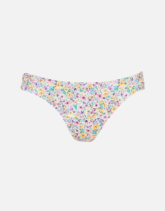 Retro Ditsy Floral Bikini Briefs, Multi (BRIGHTS-MULTI), large